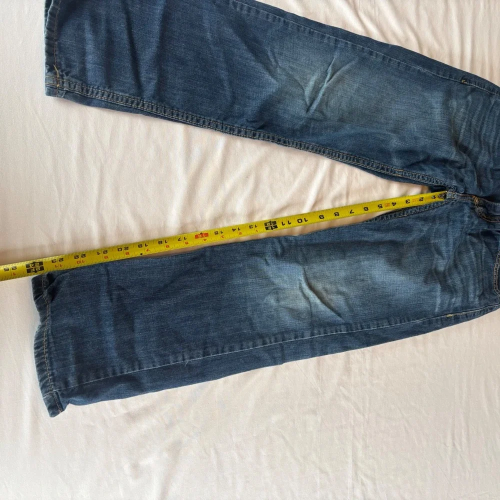 Levis 514 Straight Fit Kids Jeans Size 10 Reg Blue‎ Denim Medium Wash 25x25